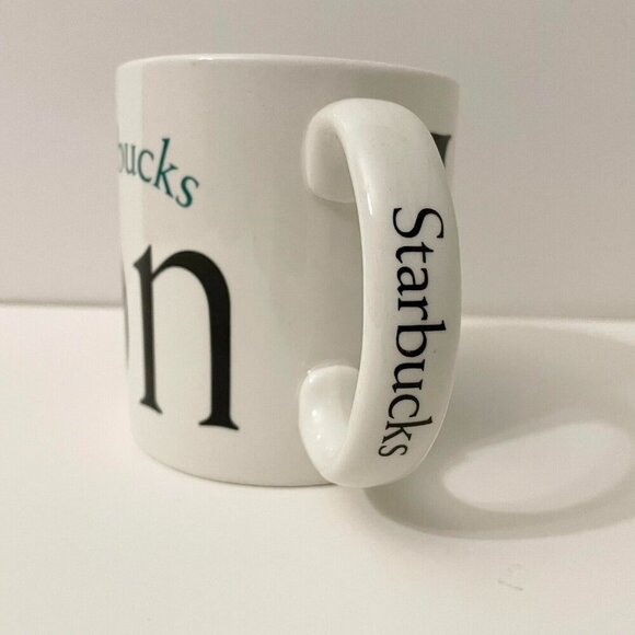 2002 Starbucks London City Mug Collector Series England Big Ben 20oz - Picture 4 of 16